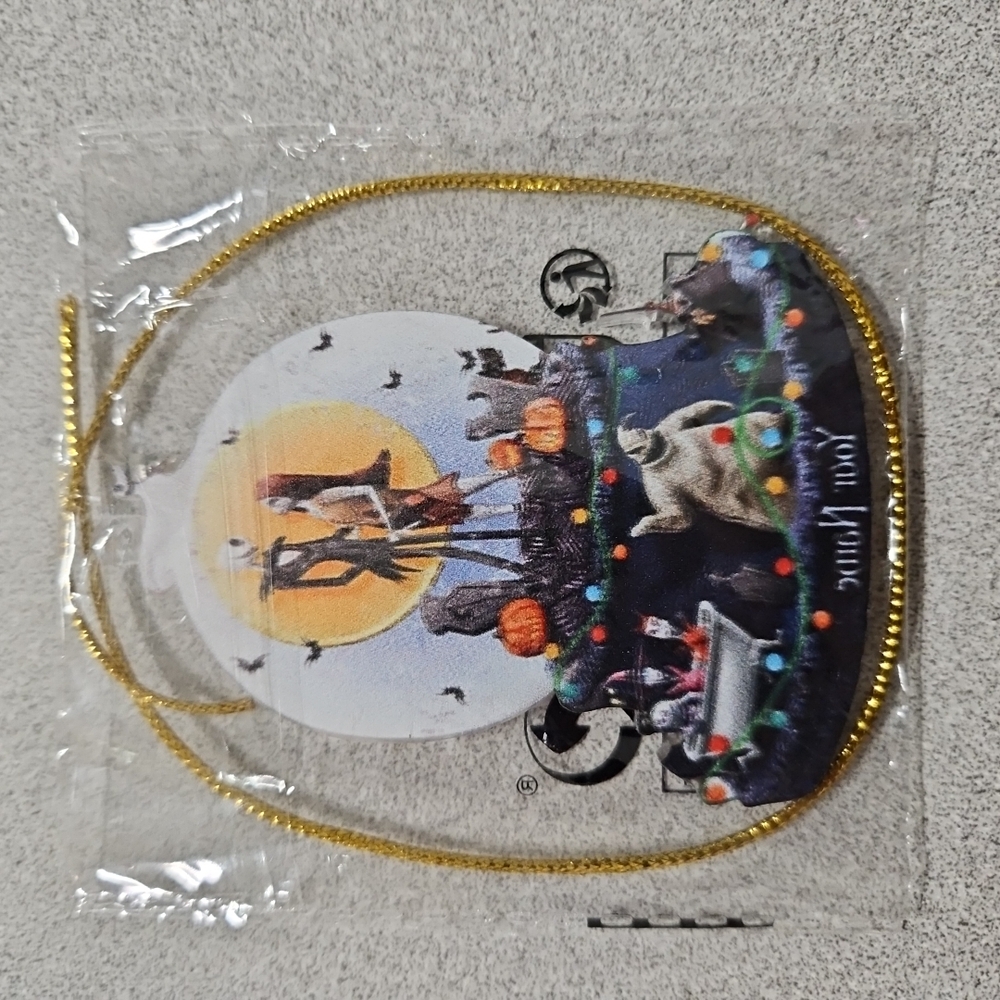 The Nightmare Before Christmas Jack And Sally Pendant Tree Ornament (A-10)